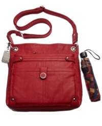 Up for an adventure? Start off in style with this Everest crossbody from Tyler Rodan. Outfitted with a sturdy adjustable strap, plenty of pockets and secure zip-top closure, it includes a padded pocket just for your tablet. Up for an adventure? Start off in style with this Everest crossbody from Tyler Rodan. Outfitted with a sturdy adjustable strap, plenty of pockets and secure zip-top closure, it includes a padded pocket just for your tablet.