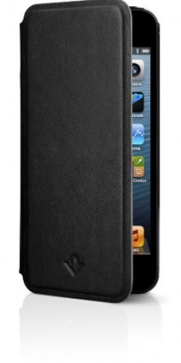 Twelve South SurfacePad for iPhone 5 - Ultra-slim luxury leather cover with display stand (jet black) Twelve South SurfacePad for iPhone 5 - Ultra-slim luxury leather cover with display stand (jet black)