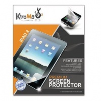 KHOMO 3 Pack Anti-Glare Invisible Screen Film Protector for Apple iPad 2 and new iPad 3 HD