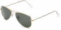 Ray-Ban 0RB3044 Aviator Sunglasses,Arista Frame/Green Lens, 52mm Ray-Ban 0RB3044 Aviator Sunglasses,Arista Frame/Green Lens, 52mm