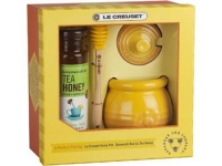 Le Creuset Stoneware Honey Pot with Savannah Bee Co. Honey Le Creuset Stoneware Honey Pot with Savannah Bee Co. Honey