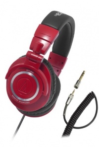 Audio Technica ATHM50RD Pro DJ Headphones - Red Audio Technica ATHM50RD Pro DJ Headphones - Red