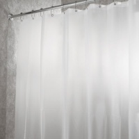 InterDesign Peva Mold and Mildew-Free Shower Curtain Liner, 72 by 72-Inch, Frost InterDesign Peva Mold and Mildew-Free Shower Curtain Liner, 72 by 72-Inch, Frost
