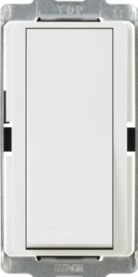 Lutron Claro E Switch 15 amp SP, White Lutron Claro E Switch 15 amp SP, White