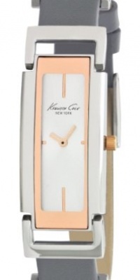 Kenneth Cole New York Women's KC2623 Petite Chic Classic Square Case with Ceramic Bezel Watch Kenneth Cole New York Women's KC2623 Petite Chic Classic Square Case with Ceramic Bezel Watch