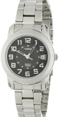 Timex Women's T2N433 Elevated Classics Sport Chic Silver-Tone Bracelet Watch Timex Women's T2N433 Elevated Classics Sport Chic Silver-Tone Bracelet Watch