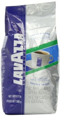Lavazza Gran Filtro Decaffinated Whole Bean Coffee, 1.1 Pound Bag Lavazza Gran Filtro Decaffinated Whole Bean Coffee, 1.1 Pound Bag