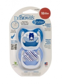 Dr. Brown's PreVent Design Pacifier, Boys, Stage 3,  18+ Months