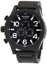 Nixon Men's A083-001 Stainless-Steel Analog Black Dial Watch Nixon Men's A083-001 Stainless-Steel Analog Black Dial Watch
