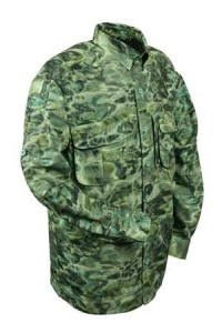Aqua Design Mens Vented Long Sleeve Camo Flats Fly Fishing Shirt Aqua Design Mens Vented Long Sleeve Camo Flats Fly Fishing Shirt