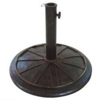 DC America UBP16161-BR Round Cast Stone Umbrella Base, Made from Rust Free Composite Materials, Bronze Powder Coated Finish DC America UBP16161-BR Round Cast Stone Umbrella Base, Made from Rust Free Composite Materials, Bronze Powder Coated Finish