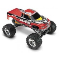 Traxxas RTR 1/10 Stampede with Water Proof XL-5 and 7 Cell Battery with Charger (Colors May Vary) Traxxas RTR 1/10 Stampede with Water Proof XL-5 and 7 Cell Battery with Charger (Colors May Vary)