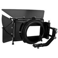 Red Star DV DSLR Pro II Matte Box Complete Bundle w/ 15mm Swing-away Arm, Top French Flags & Side Wings, Rubber Donut, Filter Stage and Filter Tray Red Star DV DSLR Pro II Matte Box Complete Bundle w/ 15mm Swing-away Arm, Top French Flags & Side Wings, Rubber Donut, Filter Stage and Filter Tray