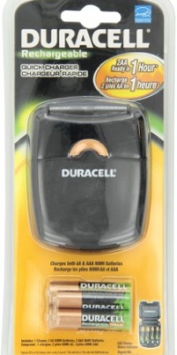 Duracell Rechargeable Quick Charger 1 Count Duracell Rechargeable Quick Charger 1 Count