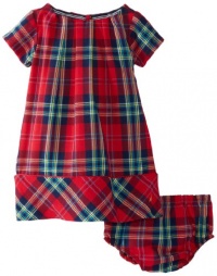 Nautica Baby-Girls Infant Pleated Plaid Dress, Red, 18 Months Nautica Baby-Girls Infant Pleated Plaid Dress, Red, 18 Months
