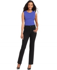 Look and feel your best in Charter Club's slimming jeans. Featuring a versatile black wash and shorter inseam, they fit perfectly into your casual wardrobe. Look and feel your best in Charter Club's slimming jeans. Featuring a versatile black wash and shorter inseam, they fit perfectly into your casual wardrobe.