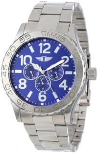 I By Invicta Men's 41704-002 Stainless Steel Blue Dial Watch I By Invicta Men's 41704-002 Stainless Steel Blue Dial Watch