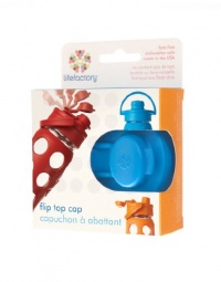 Lifefactory Glass Beverage Bottle Flip Top Cap, 16-Ounce/22-Ounce, Ocean Lifefactory Glass Beverage Bottle Flip Top Cap, 16-Ounce/22-Ounce, Ocean