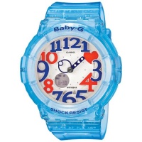 Casio Women's BGA131-2B Baby-G Marine Resort Clear Blue Digital Watch Casio Women's BGA131-2B Baby-G Marine Resort Clear Blue Digital Watch