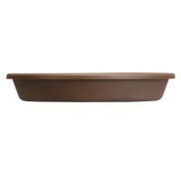 Classic Pot Saucers, 13-7/8 outside dimension, chocolate Classic Pot Saucers, 13-7/8 outside dimension, chocolate