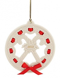 Lenox Christmas China Ornaments 2012 Christmas Wrappings Candy Cane Lenox Christmas China Ornaments 2012 Christmas Wrappings Candy Cane
