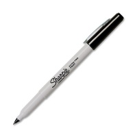 Sharpie Extra Fine Permanent Markers, 1 Box (12 Black Marker (35001)) Sharpie Extra Fine Permanent Markers, 1 Box (12 Black Marker (35001))