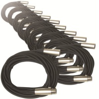 Pro 20Ft Xlr To Xlr Microphone Cable 10 Pack Pro 20Ft Xlr To Xlr Microphone Cable 10 Pack