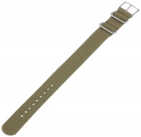 Timex T7B911 Weekender 20mm Olive Nylon Slip-Thru Watch Strap