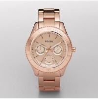 Fossil ES2859 Stella Plated Stainless Steel Watch - Rose Fossil ES2859 Stella Plated Stainless Steel Watch - Rose