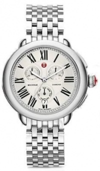 Michele Serein Chronograph Diamond Stainless Steel Ladies Watch MWW21A000019 Michele Serein Chronograph Diamond Stainless Steel Ladies Watch MWW21A000019
