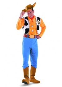 Disguise Toy Story Men's Woody Deluxe Adult Disguise Toy Story Men's Woody Deluxe Adult