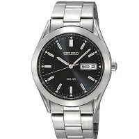 Seiko Men's SNE031 Solar White Dial Watch Seiko Men's SNE031 Solar White Dial Watch