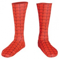 Spider-Man Child Boot Covers Size One Size Spider-Man Child Boot Covers Size One Size