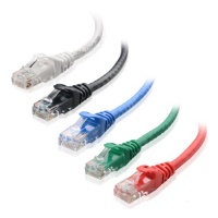 Cable Matters 5-Color Combo, Cat6 Snagless Ethernet Patch Cable in Black, Blue, White, Red, and Green 1 Foot Cable Matters 5-Color Combo, Cat6 Snagless Ethernet Patch Cable in Black, Blue, White, Red, and Green 1 Foot