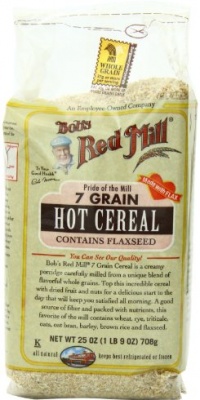Bob's Red Mill Cereal 7 Grain, 25-Ounce (Pack of 4) Bob's Red Mill Cereal 7 Grain, 25-Ounce (Pack of 4)