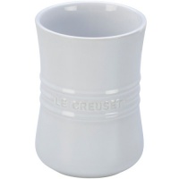 Le Creuset Stoneware 2 3/4-Quart Utensil Crock, White Le Creuset Stoneware 2 3/4-Quart Utensil Crock, White