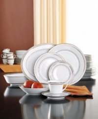 Noritake Crestwood Platinum - 50 piece set, service for eight Noritake Crestwood Platinum - 50 piece set, service for eight
