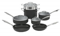 Cuisinart DSA-11 Dishwasher Safe Hard-Anodized 11-Piece Cookware Set Cuisinart DSA-11 Dishwasher Safe Hard-Anodized 11-Piece Cookware Set
