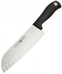 Wusthof Silverpoint II 7-Inch Hollow-Ground Santoku Knife Wusthof Silverpoint II 7-Inch Hollow-Ground Santoku Knife
