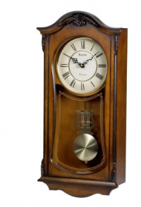Bulova C3542 Cranbrook Old World Clock, Walnut Finish Bulova C3542 Cranbrook Old World Clock, Walnut Finish