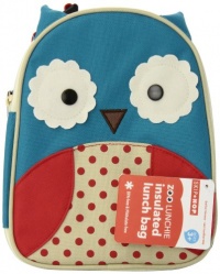 Skip Hop Zoo Lunchie Insulated Lunch Bag, Owl Skip Hop Zoo Lunchie Insulated Lunch Bag, Owl