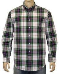 Polo Ralph Lauren Men's Plaid Classic Fit Button Down Shirt-Green/blue Polo Ralph Lauren Men's Plaid Classic Fit Button Down Shirt-Green/blue