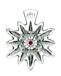 Waterford Wishes for Joy 2011 Snowflake Premiere Edition Holiday Ornament Waterford Wishes for Joy 2011 Snowflake Premiere Edition Holiday Ornament