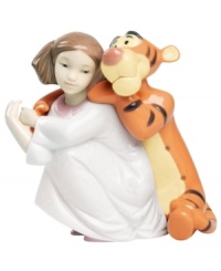 Another wonderful thing about Tiggers, this Winnie the Pooh collectible recalls all the shenanigans of the Hundred Acre Wood in Nao by Lladro porcelain. Another wonderful thing about Tiggers, this Winnie the Pooh collectible recalls all the shenanigans of the Hundred Acre Wood in Nao by Lladro porcelain.