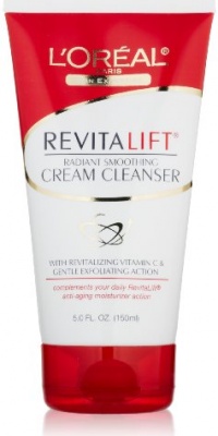 L'Oreal Paris RevitaLift Radiant Smoothing Cream Cleanser, 5.0 Fluid Ounce L'Oreal Paris RevitaLift Radiant Smoothing Cream Cleanser, 5.0 Fluid Ounce