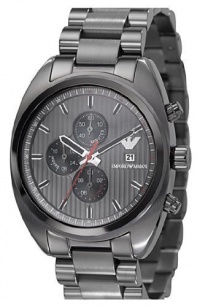 Armani Bracelet Collection Quartz Black / Gunmetal Band Men's Watch - AR5913