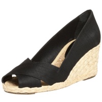 Lauren Ralph Lauren Women's Cecilia Wedge Espadrille Sandal,Black,7.5 M Lauren Ralph Lauren Women's Cecilia Wedge Espadrille Sandal,Black,7.5 M