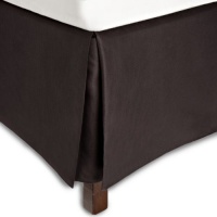 Calvin Klein Elm Small Diamond Queen Bedskirt Aubergine