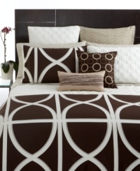 Finish with luxury. Hotel Collection's Deco bedskirt offers clean, modern lines and expert tailoring in wrinkle-resistant, 400-thread count Pima cotton for an ultra-smooth look. Finish with luxury. Hotel Collection's Deco bedskirt offers clean, modern lines and expert tailoring in wrinkle-resistant, 400-thread count Pima cotton for an ultra-smooth look.