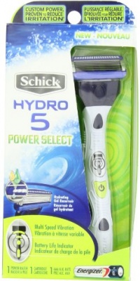 Schick Hydro 5 Power Select Razor Schick Hydro 5 Power Select Razor
